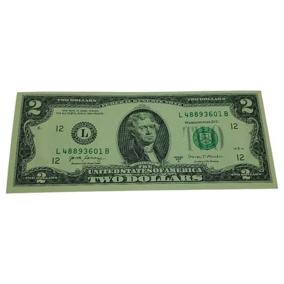 10 pcs New US Two Dollar Bill $2 Currency Real Money Collectible Graduation Gift - Picture 2 of 3